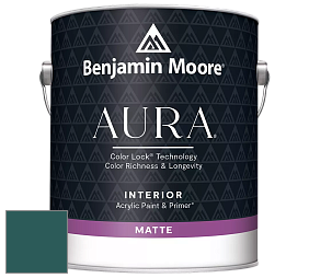Benjamin Moore Aura 522 Interior Paint - Matte краска цвет NCS S 6030-B50G 