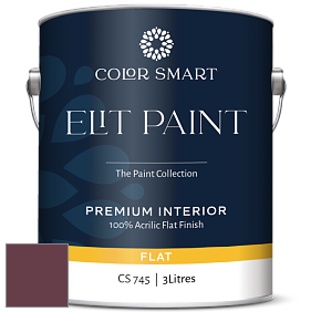 COLOR SMART CS 745 ELIT PAINT глубокоматовая моющаяся краска цвет NCS S 6030-R20B 