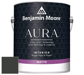Benjamin Moore Aura 522 Interior Paint - Matte краска цвет RAL 6015 