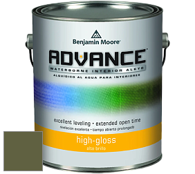 Benjamin Moore 794 Advance Interior Paint-High Gloss глянцевая алкидная эмаль цвет NCS S 6030-G50Y 