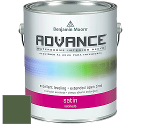Benjamin Moore 792 Advance Interior Paint-Satin эмаль цвет NCS S 6030-G30Y 