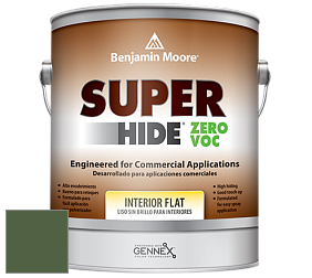 Benjamin Moore 355 Super Hide Zero Voc Interior Flat краска цвет NCS S 6030-G30Y 
