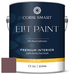 COLOR SMART CS 745 ELIT PAINT глубокоматовая моющаяся краска цвет NCS S 6020-R10B 