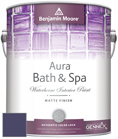 Benjamin Moore Aura 532 Bath & Spa Waterborne Interior Paint Matte Finish краска цвет NCS S 6030-R60B 