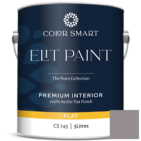Краска COLOR SMART CS 745 ELIT PAINT глубокоматовая моющаяся краска цвет 1454 Sleepy Hollow