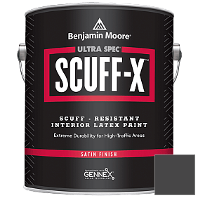 Краска Ultra Spec SCUFF-X Interior Satin Finish (486) цвет 2118-10 Universal Black