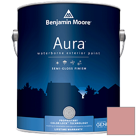 Краска Aura Waterborne Exterior Semi-Gloss Finish (632) цвет 2090-50 Tender Pink