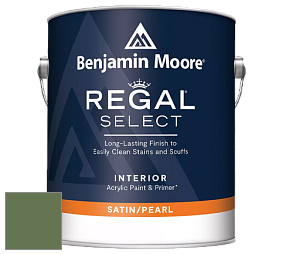 Benjamin Moore 550 Regal Select Waterborne Interior Pearl Finish краска цвет NCS S 5030-G30Y 