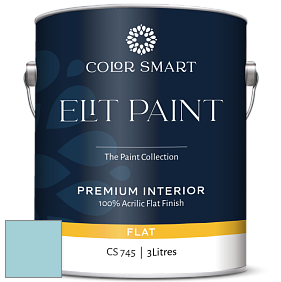 COLOR SMART CS 745 ELIT PAINT глубокоматовая моющаяся краска цвет 744 Indigo