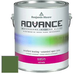 Benjamin Moore 792 Advance Interior Paint-Satin эмаль цвет NCS S 4550-G30Y 