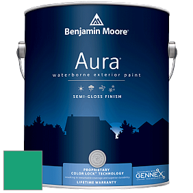 Benjamin Moore Aura 632 Waterborne Exterior Semi-Gloss Finish краска цвет 2044-30 St. Patrick