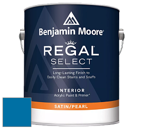 Benjamin Moore 550 Regal Select Waterborne Interior Pearl Finish краска цвет NCS S 3060-R90B 