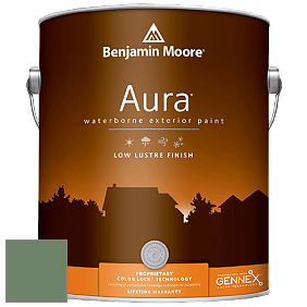 Benjamin Moore Aura 634 Waterborne Exterior Low Lustre Finish краска цвет HC-127 BM HC-127