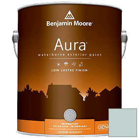 Краска Aura Waterborne Exterior Low Lustre Finish (634) цвет 687 Annapolis Green