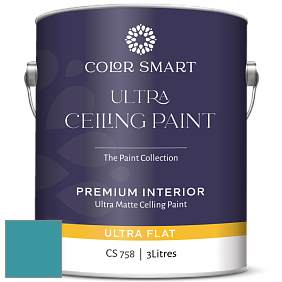 COLOR SMART CS 758 ULTRA CEILING PAINT ультраматовая краска цвет 754 Wilmington Spruce