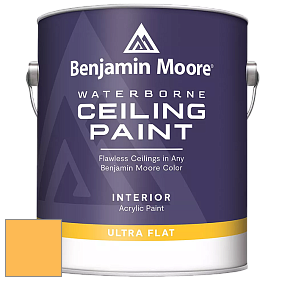 Benjamin Moore 508 Waterborne Ceiling Paint краска для потолков цвет 314 Imperial Yellow