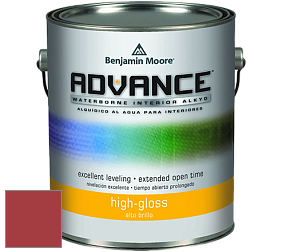 Benjamin Moore 794 Advance Interior Paint-High Gloss глянцевая алкидная эмаль цвет 2003-10 Million Dollar Red