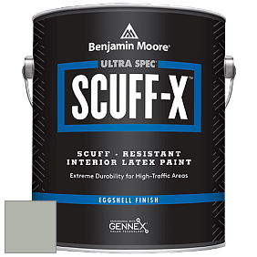 Benjamin Moore 485 Ultra Spec SCUFF-X Interior Eggshell Finish краска цвет 2138-50 Misted Green