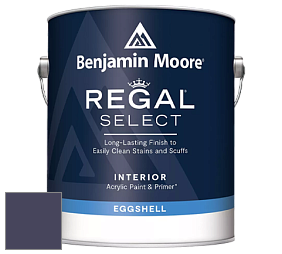 Benjamin Moore 549 Regal Select Waterborne Interior Eggshell Finish краска цвет 2068-10 Majestic Violet