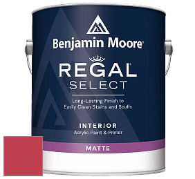 Benjamin Moore 548 IRegal Select Interior Paint - Matte краска цвет 2000-20 Tricycle Red