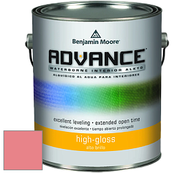 Benjamin Moore 794 Advance Interior Paint-High Gloss глянцевая алкидная эмаль цвет 2009-40 Pink Peach