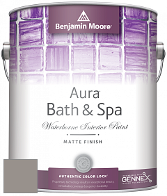 Benjamin Moore Aura 532 Bath & Spa Waterborne Interior Paint Matte Finish краска цвет NCS S 4502-Y50R 