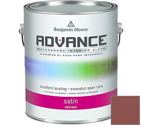 Краска Benjamin Moore 792. Advance Interior Paint-Satin эмаль цвет 1204 Onondaga Clay