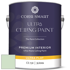 COLOR SMART CS 758 ULTRA CEILING PAINT ультраматовая краска цвет 2034-60 Light Pistachio