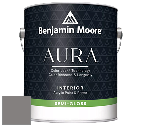 Benjamin Moore Aura 528 Waterborne Interior Semi-gloss Finish краска цвет 2112-40 Stone