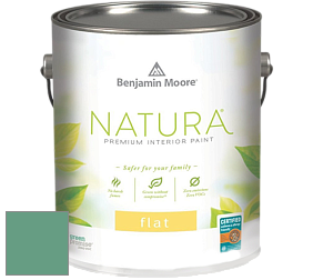Benjamin Moore 512 Natura Interior Flat Finish матовая краска цвет 622 Alpine Trail