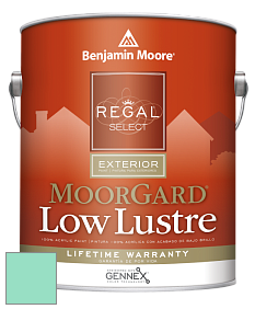 Benjamin Moore W103 Regal Select Exterior Paint-MoorGard Low Lustre Finish краска цвет 2039-50 Mermaid Green