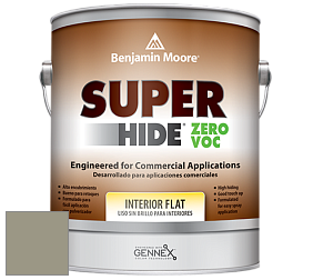 Benjamin Moore 355 Super Hide Zero Voc Interior Flat краска цвет 2141-40 Creekside Green