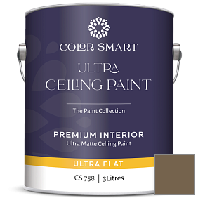 Краска COLOR SMART CS 758 ULTRA CEILING PAINT ультраматовая краска цвет AF-120 