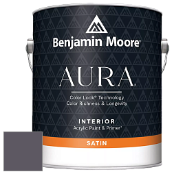 Benjamin Moore Aura 526 Waterborne Interior Satin Finish покрытие цвет NCS S 7010-R50B 