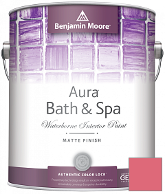 Краска Benjamin Moore Aura Bath & Spa Interior Paint Matte Finish (532) цвет 1335 Cactus Flower