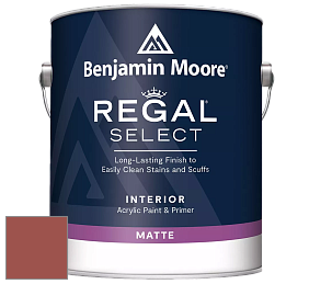 Benjamin Moore 548 IRegal Select Interior Paint - Matte краска цвет 2089-10 Iron Ore Red