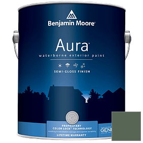 Краска Aura Waterborne Exterior Semi-Gloss Finish (632) цвет 630 Martha's Vineyard