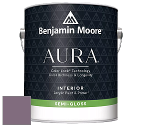 Benjamin Moore Aura 528 Waterborne Interior Semi-gloss Finish краска цвет NCS S 5020-R40B 
