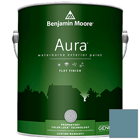 Краска Aura Waterborne Exterior Flat Finish (629) цвет 1658 Lakeside Cabin