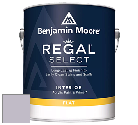 Benjamin Moore 547 Regal Select Waterborne Interior Flat Finish краска цвет NCS S 2010-R50B 