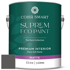 COLOR SMART CS 619 SUPREM ECO PAINT матовая краска цвет 2134-30 Iron Mountain