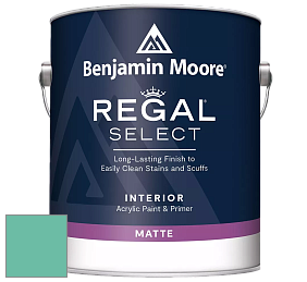 Benjamin Moore 548 IRegal Select Interior Paint - Matte краска цвет 2047-40 Capri Seas