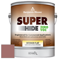 Benjamin Moore 355 Super Hide Zero Voc Interior Flat краска цвет 2092-40 Texas Rose