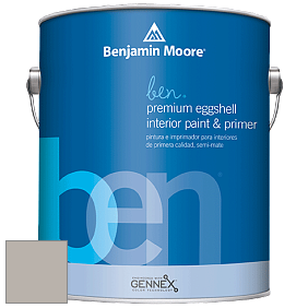 Benjamin Moore Ben W626 Premium Interior Latex Eggshell краска цвет 1551 La Paloma Gray