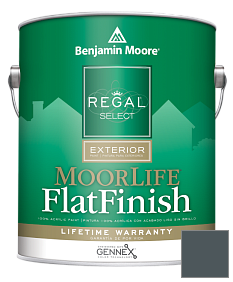 Краска Regal Select Exterior Paint-MoorLife Flat Finish (W105) цвет HC-157 BM HC-157