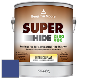 Benjamin Moore 355 Super Hide Zero Voc Interior Flat краска цвет NCS S 4055-R70B 