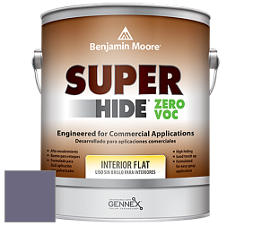 Benjamin Moore 355 Super Hide Zero Voc Interior Flat краска цвет RAL 4012 
