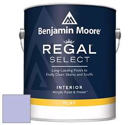 Benjamin Moore 547 Regal Select Waterborne Interior Flat Finish краска цвет NCS S 1030-R60B 