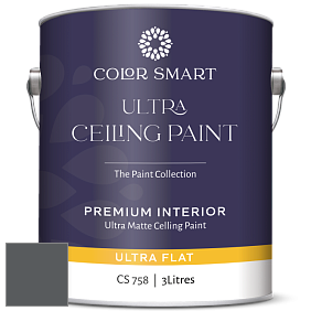 COLOR SMART CS 758 ULTRA CEILING PAINT ультраматовая краска цвет NCS S 7502-B 