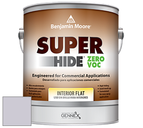 Benjamin Moore 355 Super Hide Zero Voc Interior Flat краска цвет 2117-60 Winter Gray